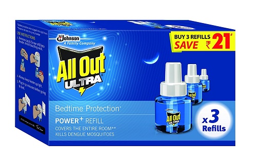 India Desire : Buy All Out Ultra Clear Refill Saver (270ml, Pack of 6) at Rs. 309 from Amazon [MRP Rs 418]